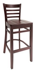 6400 Series - Ladderback Chair with Hardwood Seat
