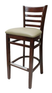 6400 Series - Ladderback Chair with Upholstered Seat