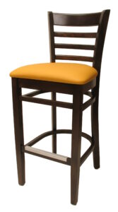 6400 Series - Ladderback Chair with Upholstered Seat