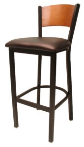 7600 Series Bar Chair with Upholstered Seat